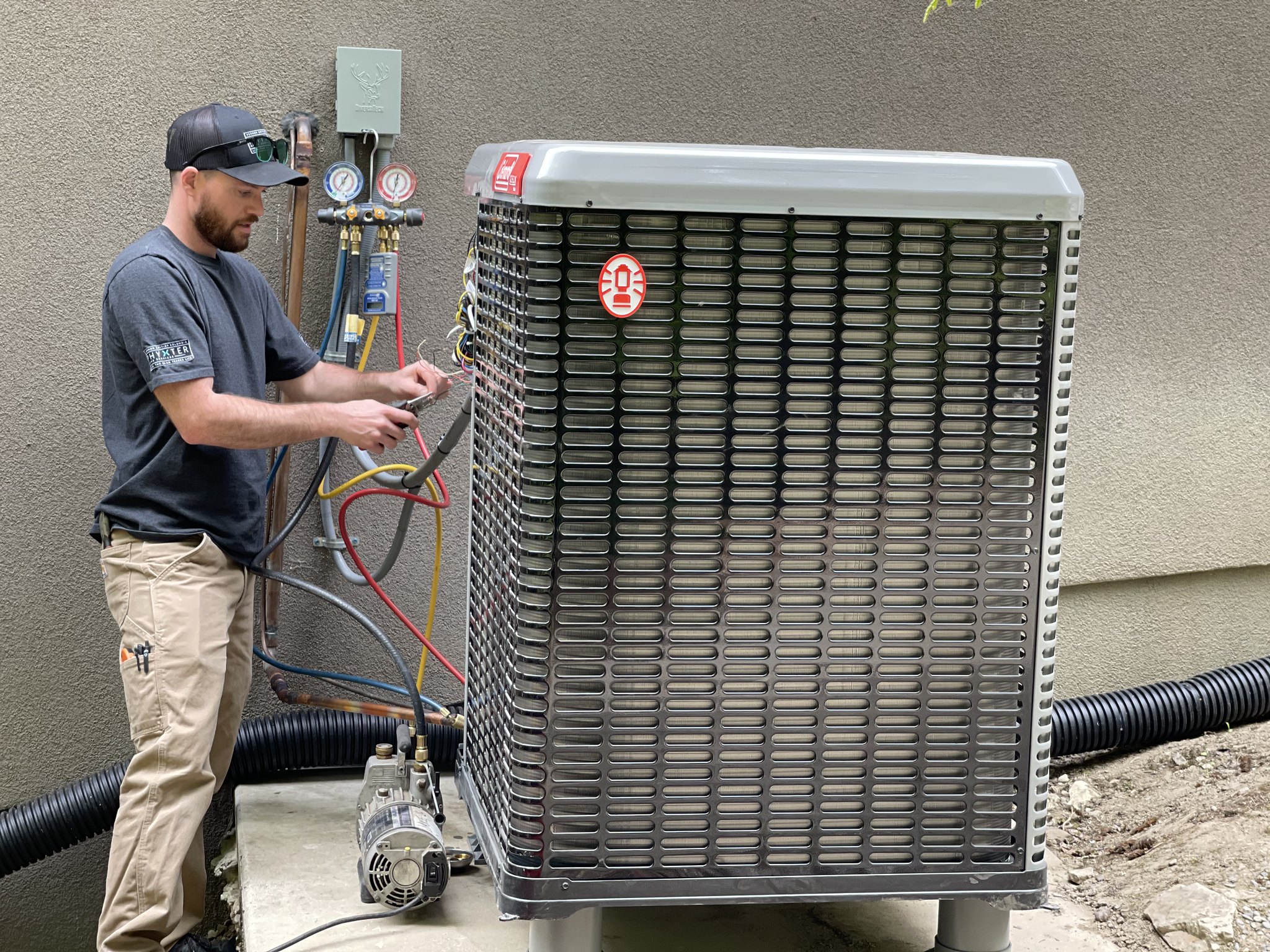 heat pump installation
